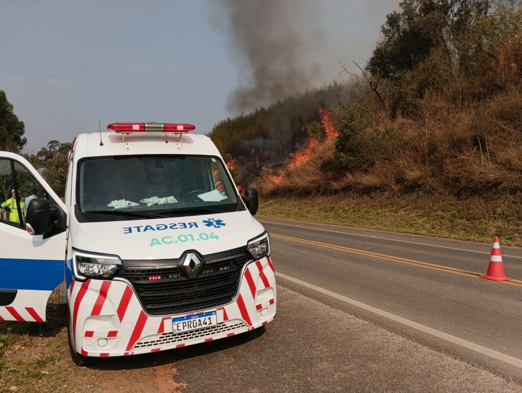 Grupo EPR - EPR Triângulo combate 554 incêndios em quatro meses de estiagem no Triângulo e Alto Paranaíba