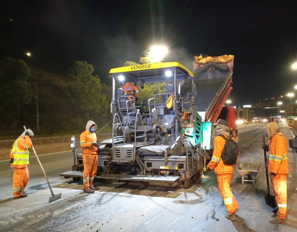 Grupo EPR - Intervenções avançam na BR-040 entre Belo Horizonte e Juiz de Fora neste fim de semana; serviços intensificados em Nova Lima