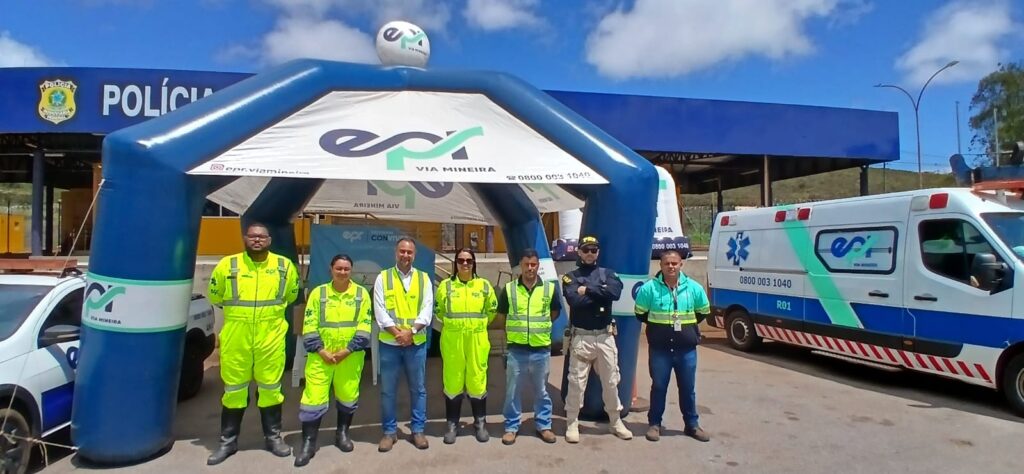 Grupo EPR - Ações educativas direcionadas pelo Programa Conviver mobilizaram motoristas, pedestres, motociclistas e comunidades ao longo da BR-040 entre Belo Horizonte e Juiz de Fora Grupo EPR - Ações educativas direcionadas pelo Programa Conviver mobilizaram motoristas, pedestres, motociclistas e comunidades ao longo da BR-040 entre Belo Horizonte e Juiz de Fora