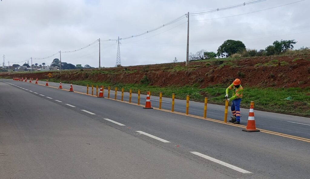 Grupo EPR - EPR Vias do Café reforça segurança viária no quilômetro 202 da MGC-491, em Paraguaçu Grupo EPR - EPR Vias do Café reforça segurança viária no quilômetro 202 da MGC-491, em Paraguaçu